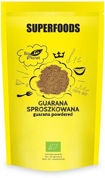BIO Guarana sproszkowana 150g Bio Planet