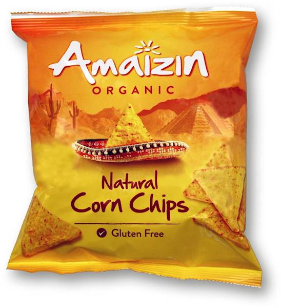 BIO b/glut. chipsy kukurydziane solone 75g