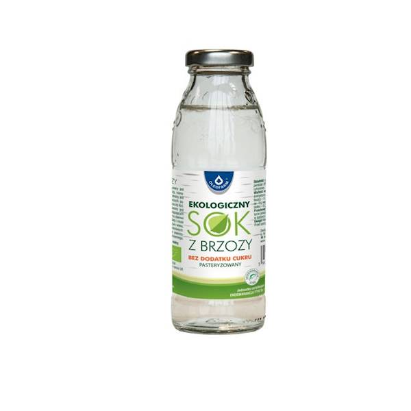 Ekologiczny Sok z brzozy bez dodatku cukru 1l