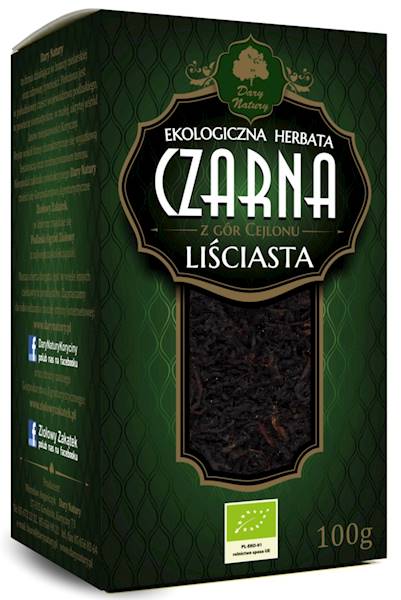 EKO Herbata czarna liściasta 100g DN