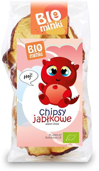 BIO Chipsy jabłkowe 30g Bio Minki