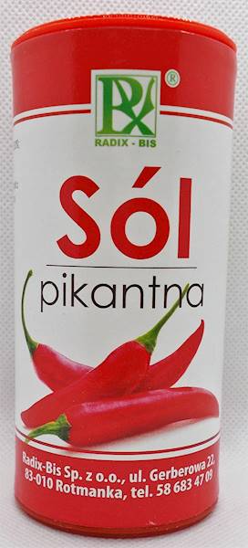 Sól tuba pikantna 140g Radix