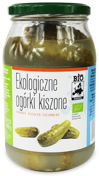 BIO Ogórki kiszone 820g BioEuropa