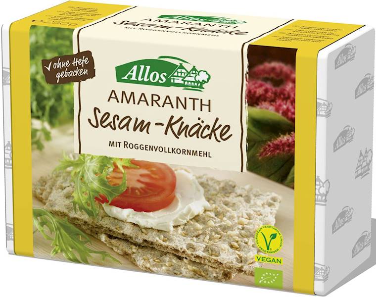 BIO Pieczywo chrupkie amarant. z sezamem 250g