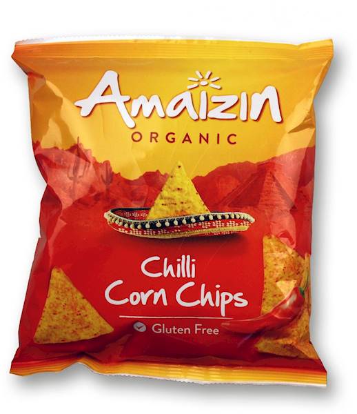 BIO B/glut. Chipsy kukur. chilli 75g Amaizin