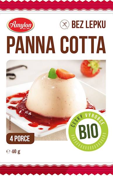 BIO Panna Cotta b/glutenu 40g Amylon