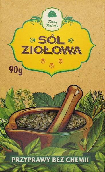 Sól ziołowa 90g Dary Natury