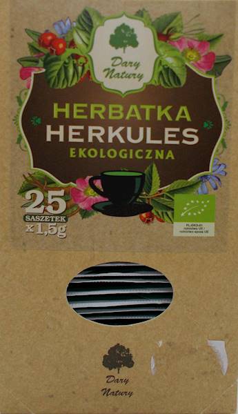EKO Herbatka Herkules 25x1,5g Dary Natury