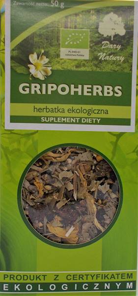 EKO Herbata Gripoherbs 50g Dary Natury SD