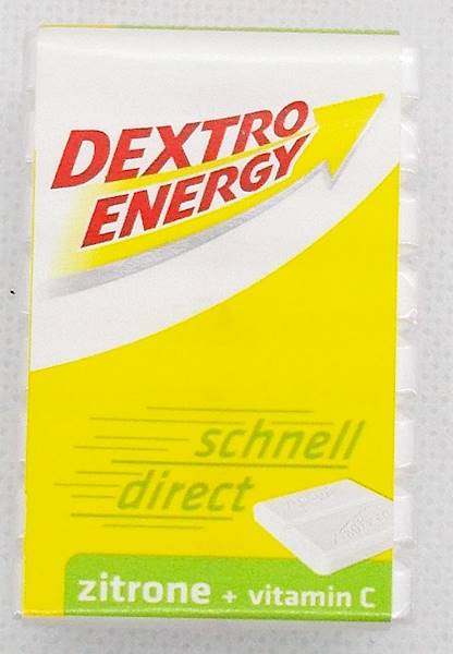 Energetyczne pastylki cytrynowe z dekstrozą i witC