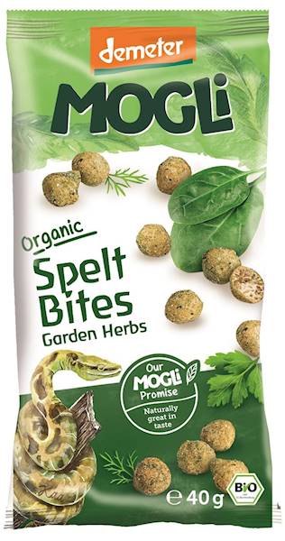 BIO Chrupki orkiszowe z ziołami 40g Mogli