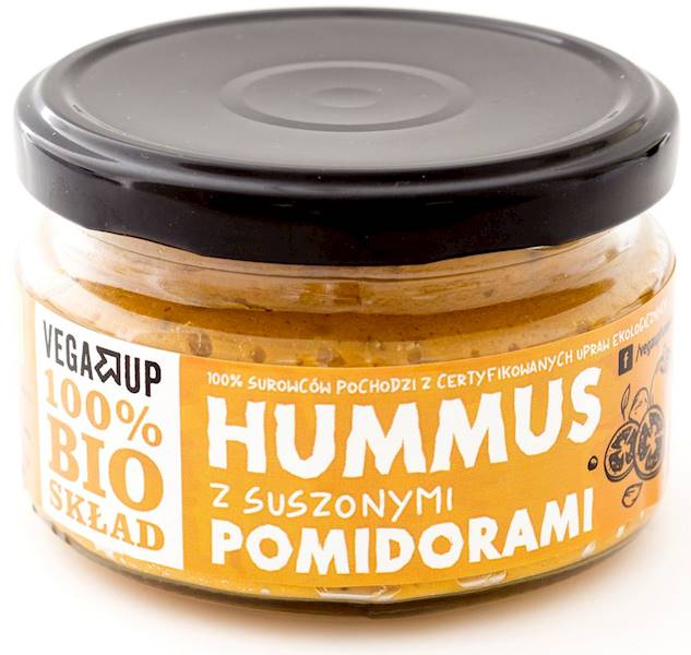 BIO Hummus z suszonymi pomidorami 190g Vega Up