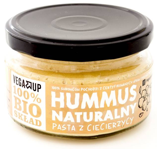 BIO Hummus naturalny 190g Vega Up