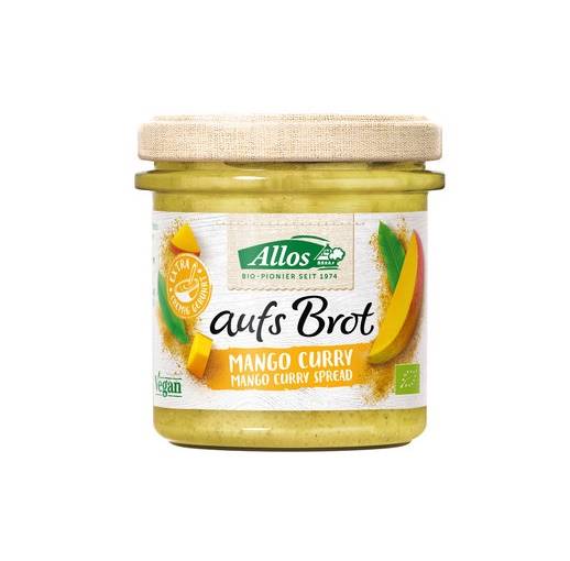 Pasta kremowa z mango i curry b/g bio 140g Allos