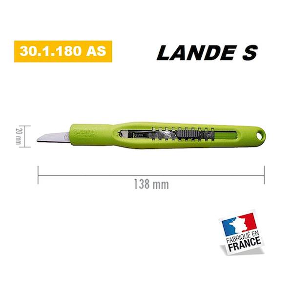 Nóż Lande S, Mure & Peyrot 30.1.180 AS/QP