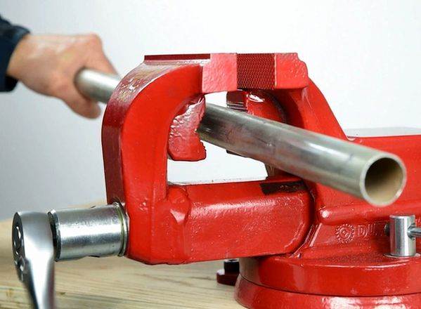 Imadło kute Magnat 120 mm z chwytem do rur, MOB-Durlach 6470120010