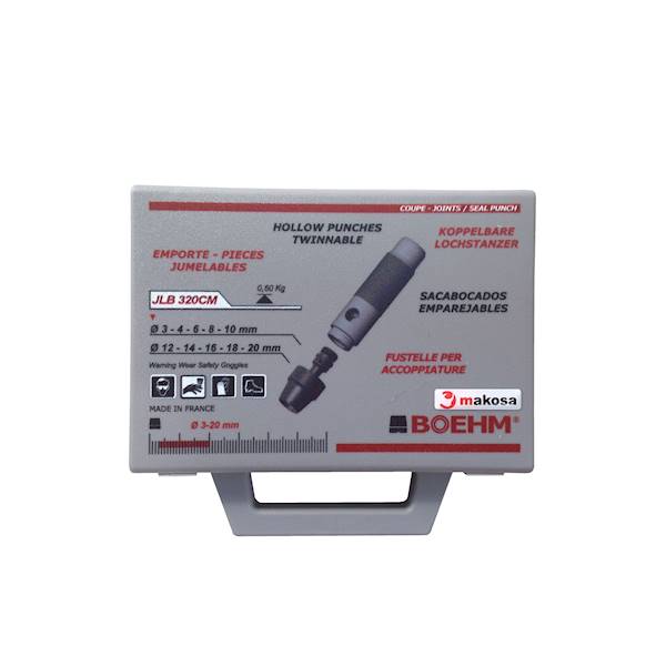 Kpl. wycinaków Ø 3-20 mm Boehm JLB 320 CM