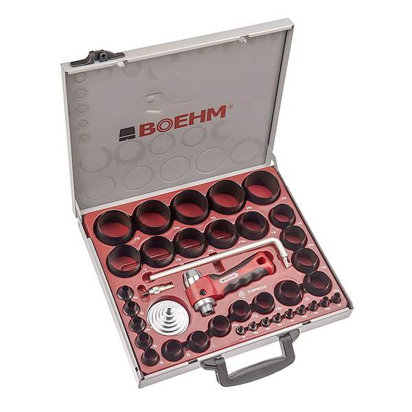 Zestaw wycinaków do uszczelek calowych 1/8"- 2 3/8" Boehm JLB 260 PACC US