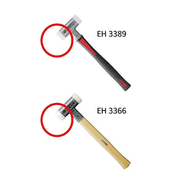 Końcówka do pobijaka nylon Ø 40 mm Halder 3508.040