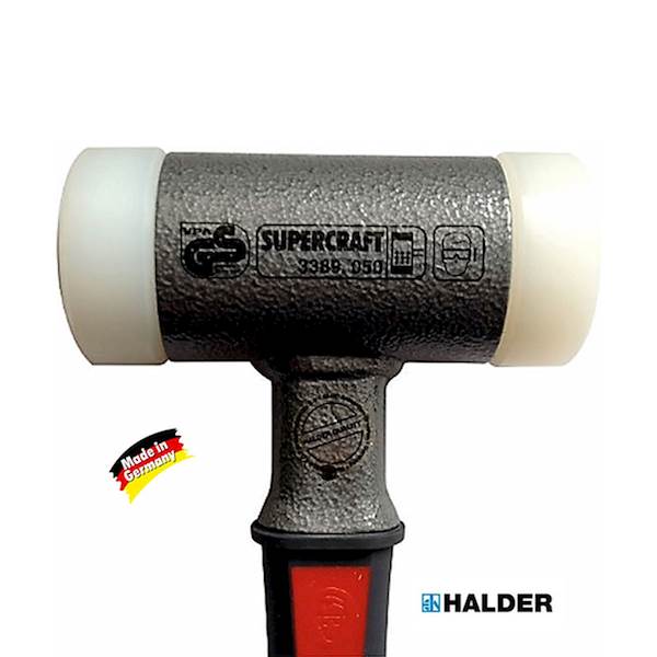 Pobijak bezodrzutowy ergonomiczny z końcówkami Ø 50 mm Halder EH3389.050