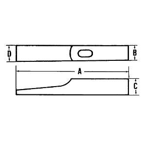 Młotek elektryka 18NT, MOB-Peddinghaus 0416180A01