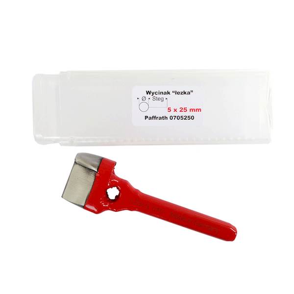 Wycinak specjalny kuśnierski łezka 5x25 mm Paffrath 0705250