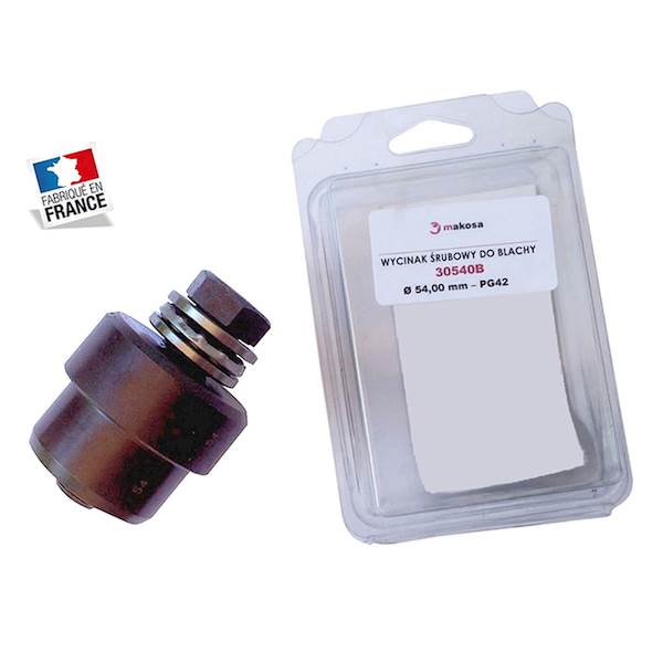 Wycinak do blachy łożyskowany Ø 54,00 mm PG42 - 30540B