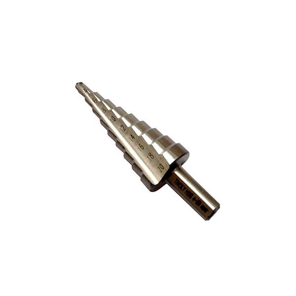 Wiertło stopniowe HSS Ø 4-20 mm Tivoly 11448810420