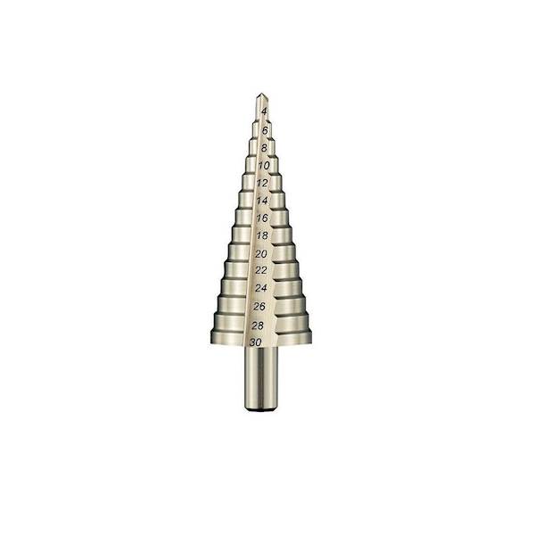 Wiertło stopniowe HSS Ø 4-30 mm Tivoly 11448810430