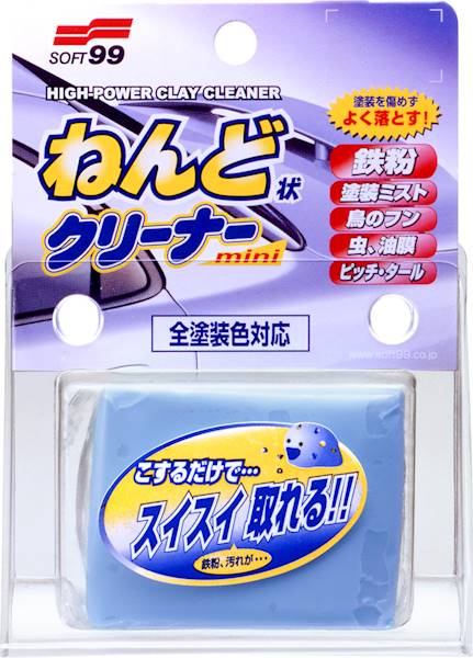 SOFT 99 SURFACE SMOOTHER CLAY BAR MINI 100 G