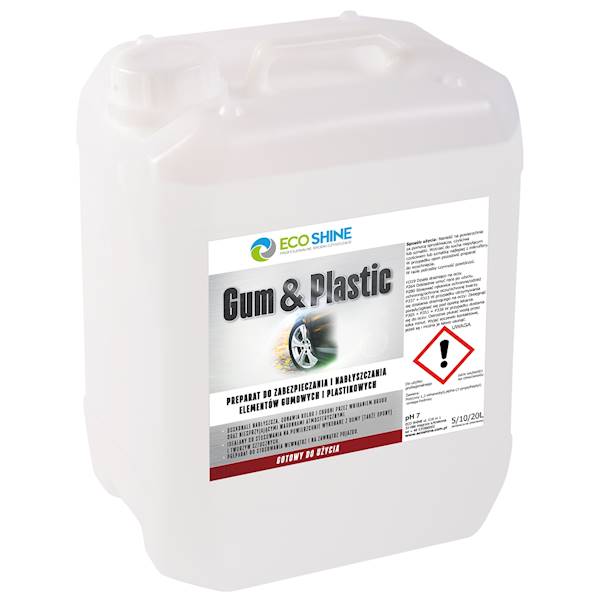 ECO SHINE GUM & PLASTIC 5L