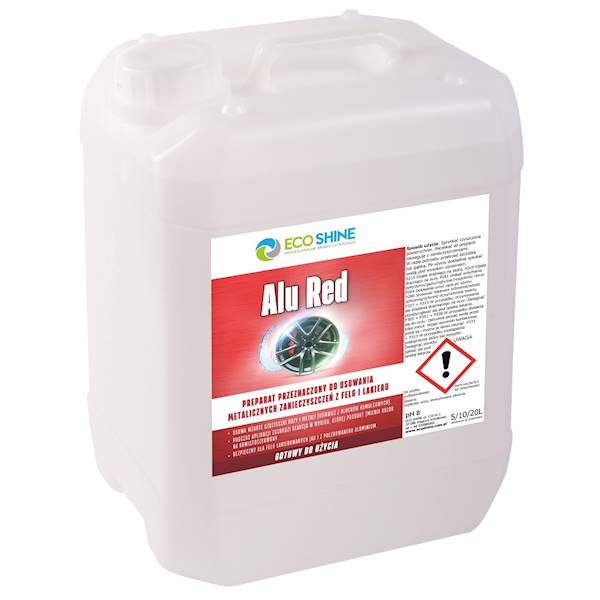 ECO SHINE ALU RED 5L