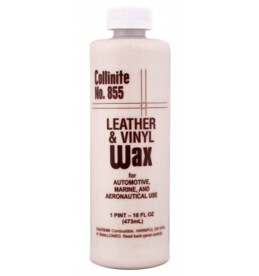 COLLINITE 855 Leather and Vinyl Wax 473m