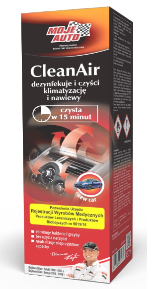 MOJE AUTO CLEAN AIR - NEW CAR