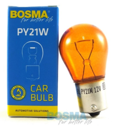 Bosma PY21W 21W BAU15s AMBER - 0287S