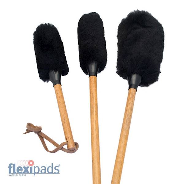 FLEXIPADS Zestaw 3 luksusowych szczotek do felg