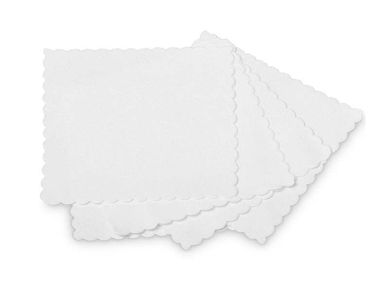 FX PROTECT - Mikrofibra suede 10x10cm WHITE