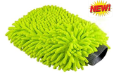 CCS Rękawica do mycia z microfibry - LIME