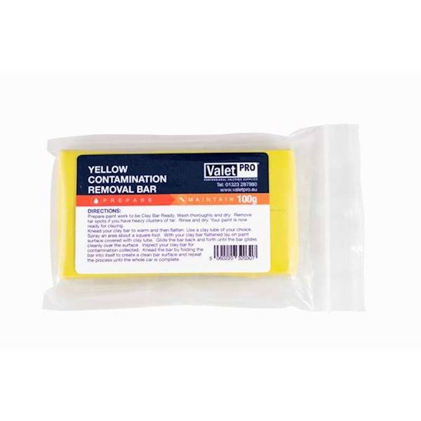 VALET PRO - Yellow Poly Clay Bar Średnia glinka 