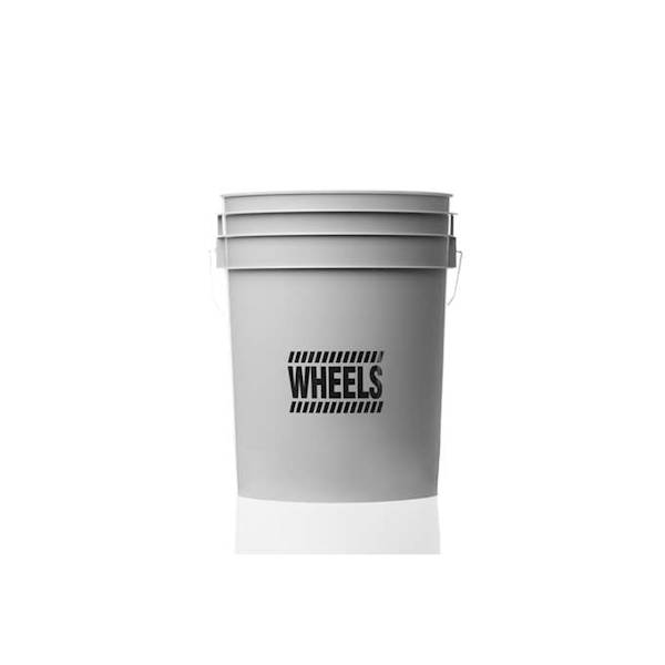 Work Stuff "WHEELS" szare wiadro detailingowe 20L