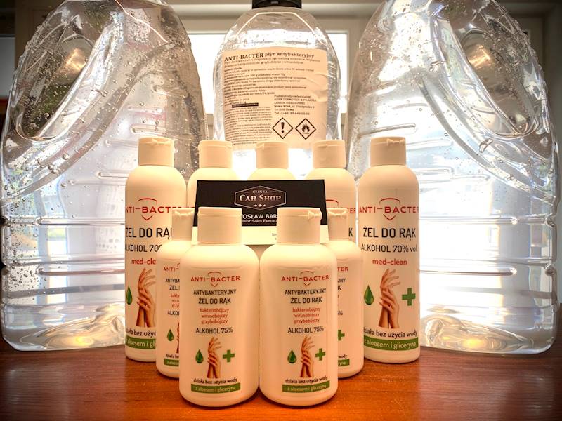 Anti-Bacter - Żel Antybakteryjny (70% alko.) 200ml