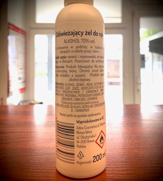 Anti-Bacter - Żel Antybakteryjny (70% alko.) 200ml