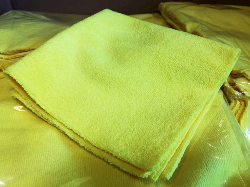 CCS mikrofibra EDGELESS Yellow 40x40