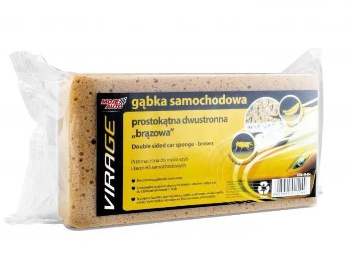 MOJE AUTO Gąbka Dwustronna do mycia