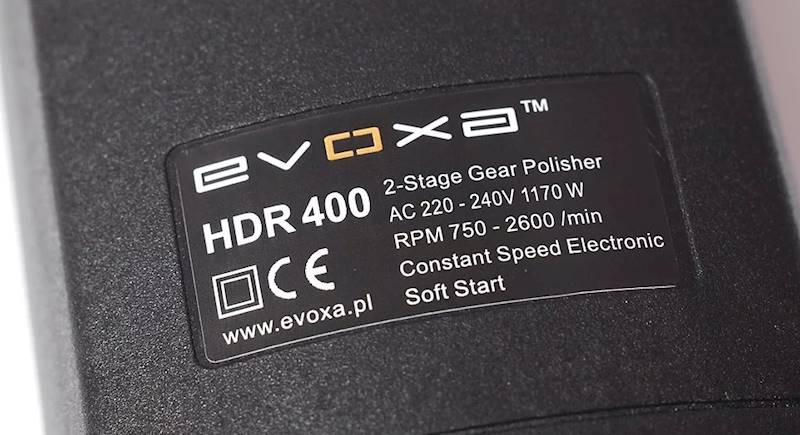 EVOXA HDR-500 - Polerka rotacyjna 