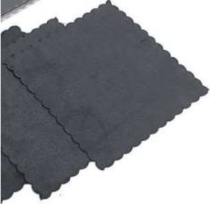 CCS GREY Suede 10x10cm 10 pack