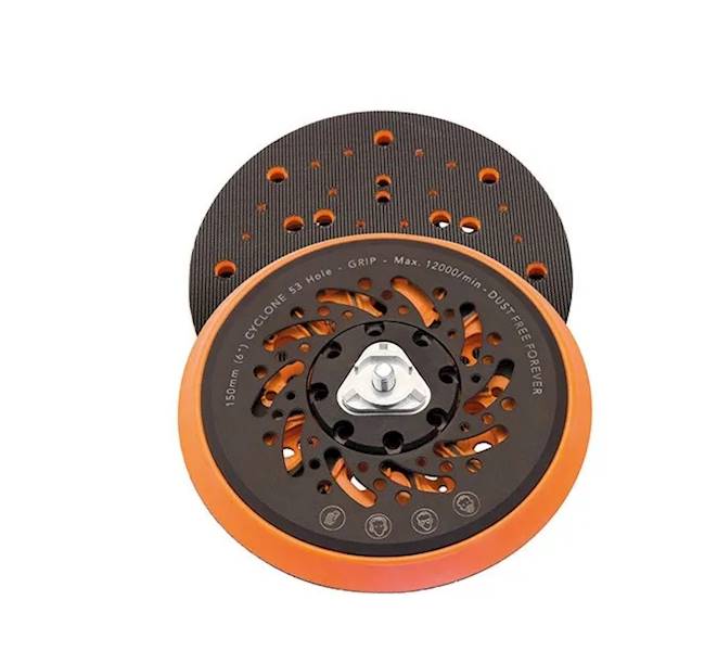 FLEXIPADS Dysk wsporczy rzep 150mm 53H 5/16+M8 Med