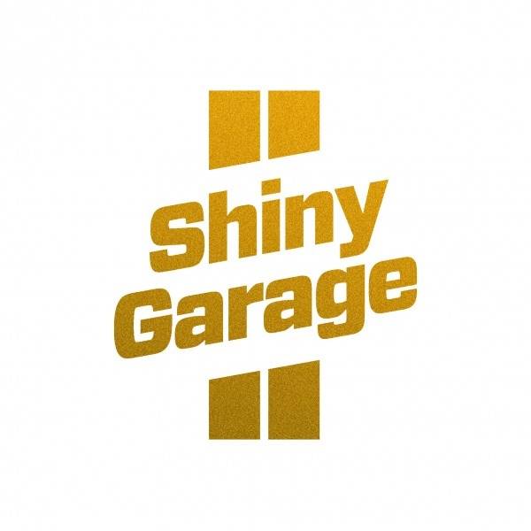 SHINY GARAGE - naklejka GOLD
