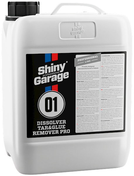 SHINY GARAGE - Dissolver Tar& Glue Remover 5L 