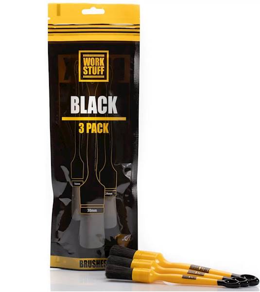 WORK STUFF Detailing BLACK 3-pak